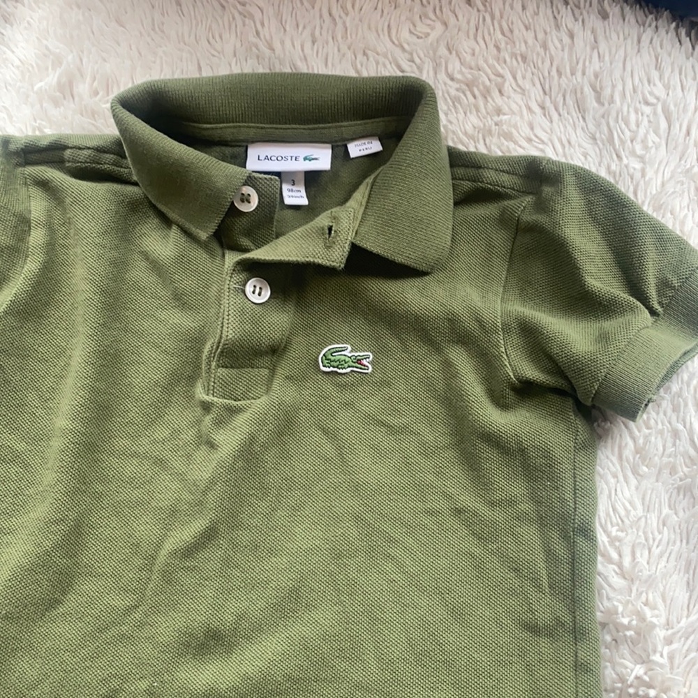 Toddler Lacoste polo